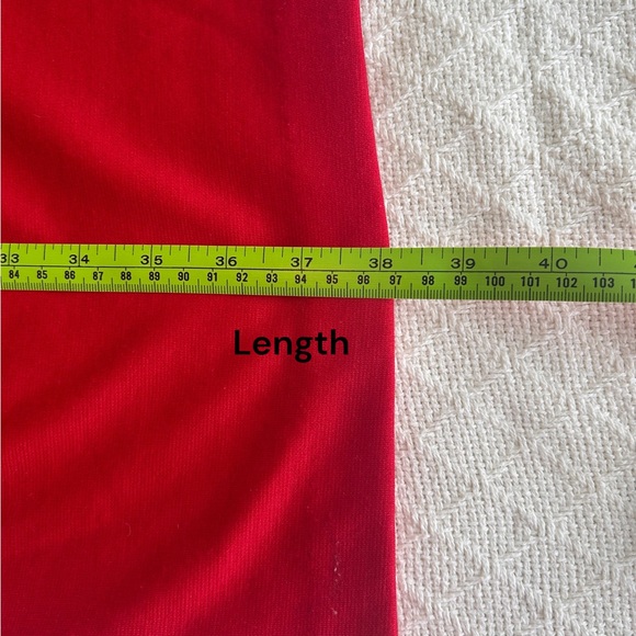 London Times Red Ruffled Dress - Picture 8 of 8